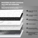 Placa Adesiva Efeito Mármore 3D Premium para Cozinha e Banheiro 30cm x 60cm