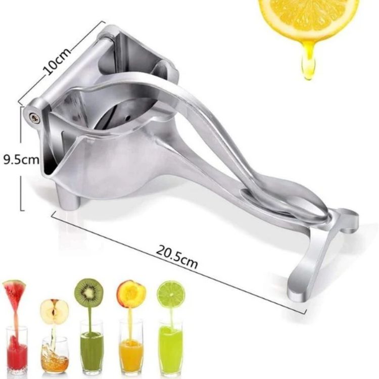 Espremedor de Frutas em Inox - Suco Natural sem Esforço