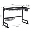Escorredor de Louças Suspenso em Aço Inox