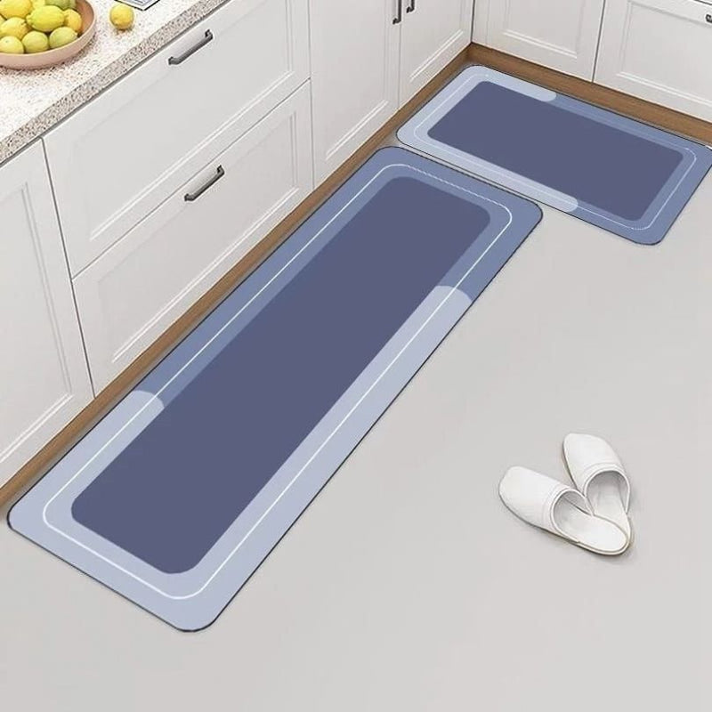 Tapete para Casa e Cozinha Antiderrapante Absorvente Premium