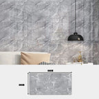 Placa Adesiva Efeito Mármore 3D Premium para Cozinha e Banheiro 30cm x 60cm