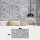 Placa Adesiva Efeito Mármore 3D Premium para Cozinha e Banheiro 30cm x 60cm