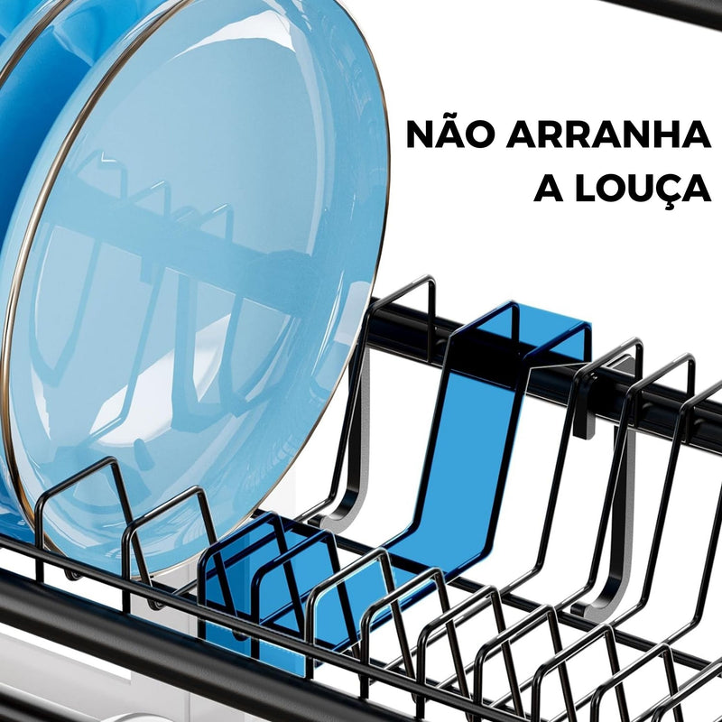 Escorredor de Louças Suspenso em Aço Inox