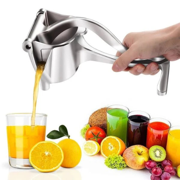 Espremedor de Frutas em Inox - Suco Natural sem Esforço