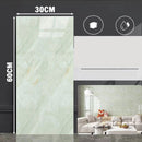 Placa Adesiva Efeito Mármore 3D Premium para Cozinha e Banheiro 30cm x 60cm