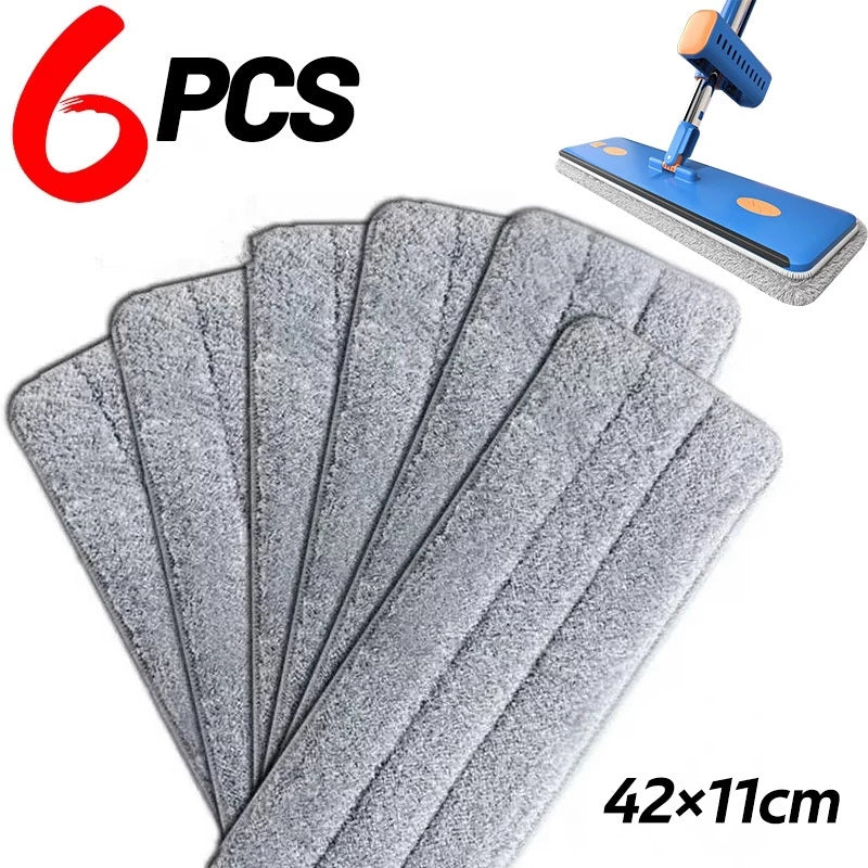 Kit 6 refis panos microfibra - Mop Mágico