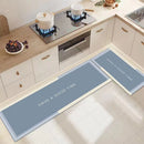 Kit 2 Tapetes Premium - Para Casa e Cozinha Antiderrapante Absorvente