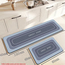 Kit 2 Tapetes Premium - Para Casa e Cozinha Antiderrapante Absorvente