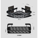 Kit 2 Prateleiras Premium Multiuso Para Banheiro