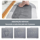 Tapete Antiderrapante para Banheiro Super Absorvente Premium